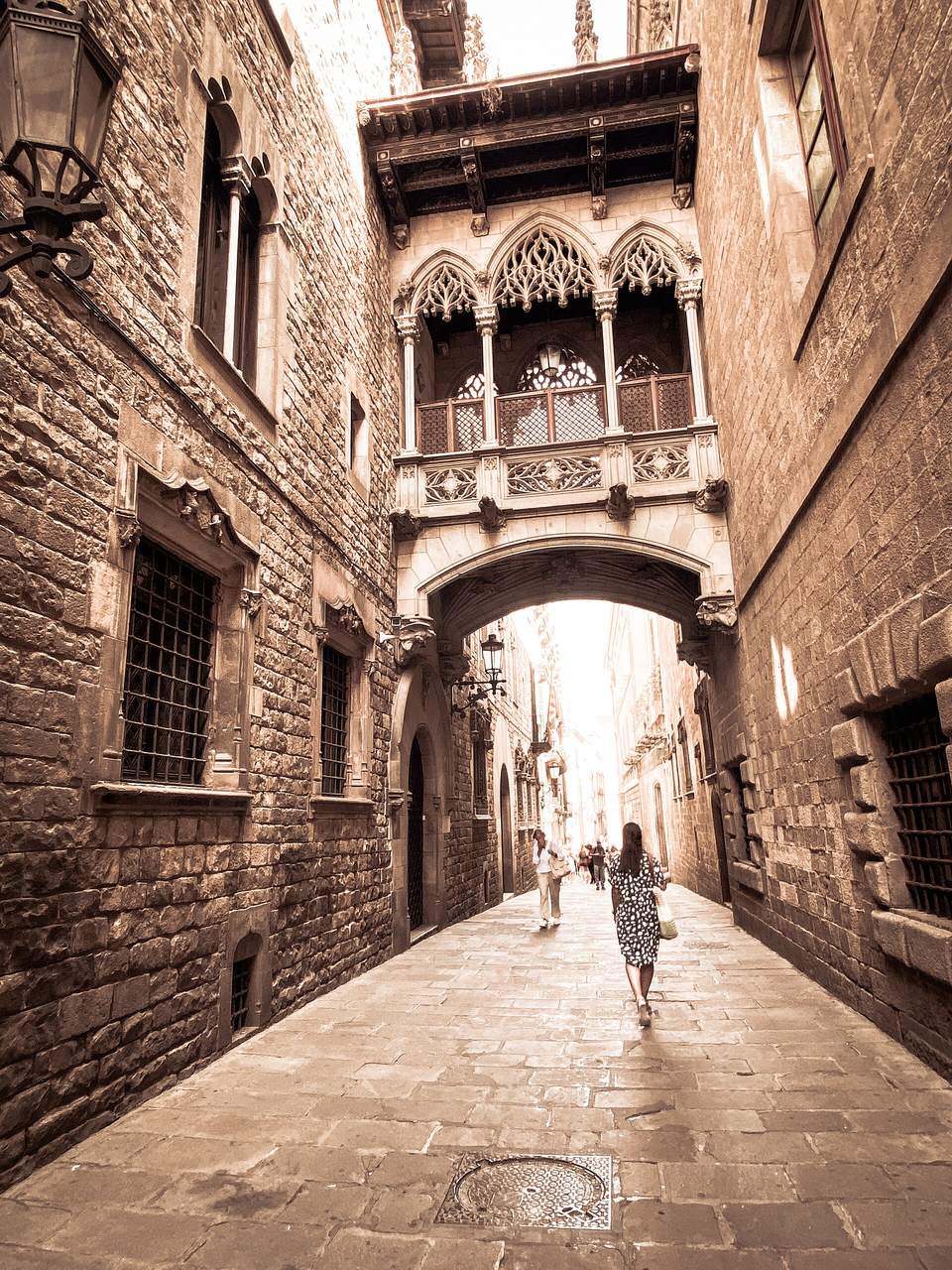Ponte da Carrer del Bisbe de Barcelona